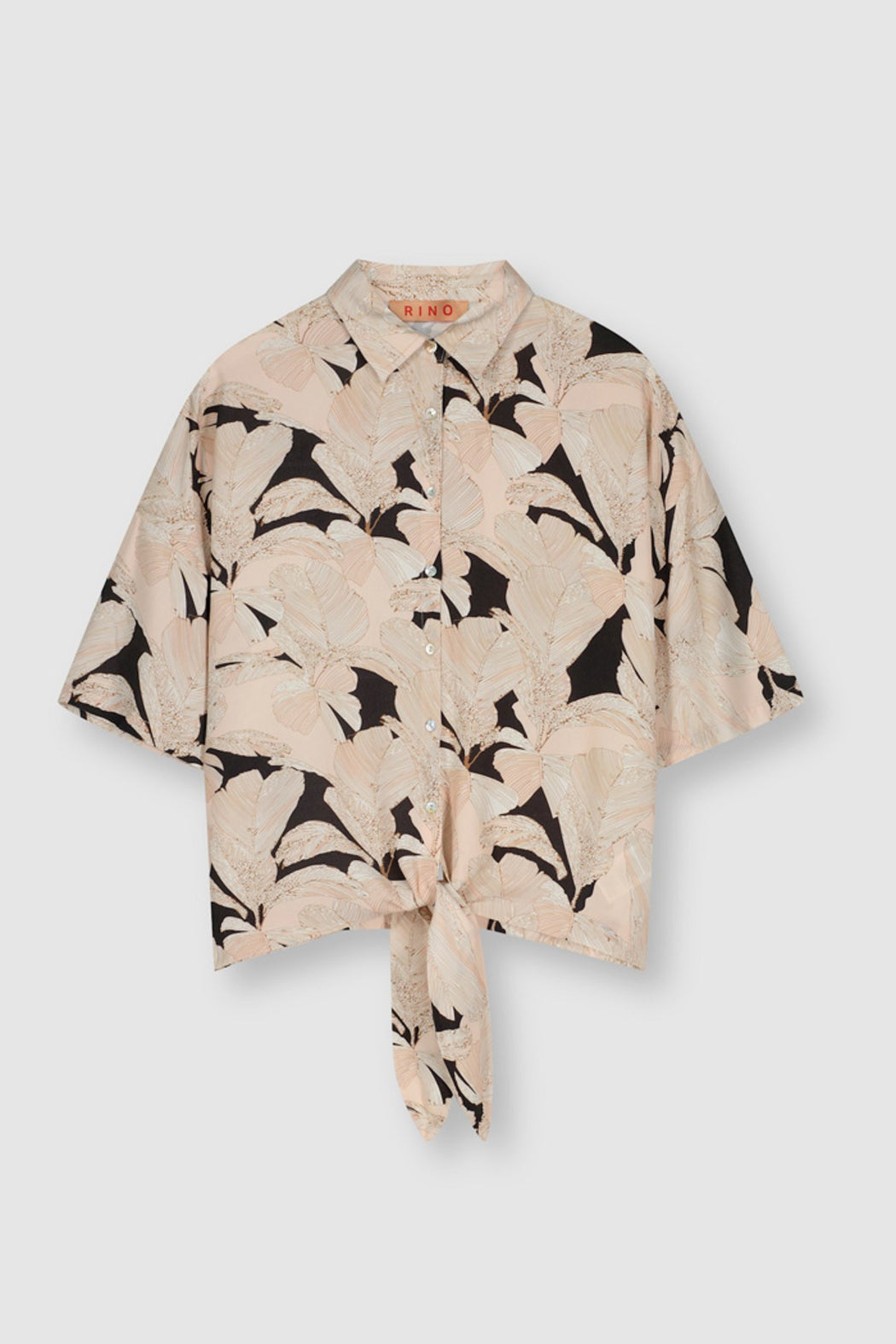 Carntney Tie Front Blouse