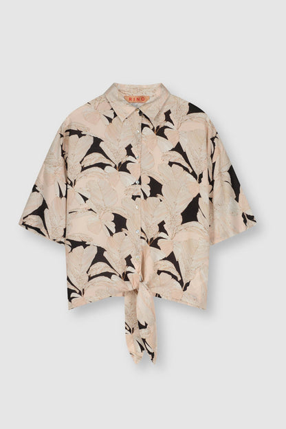 Carntney Tie Front Blouse