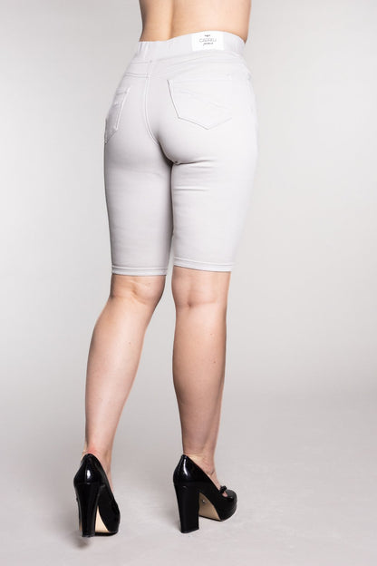 Stone Pull On Bermuda Shorts