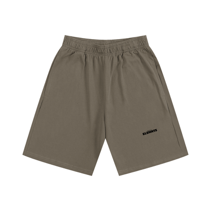 ESSNTIAL ELEMNTS Unisex 330G HW Cotton Shorts