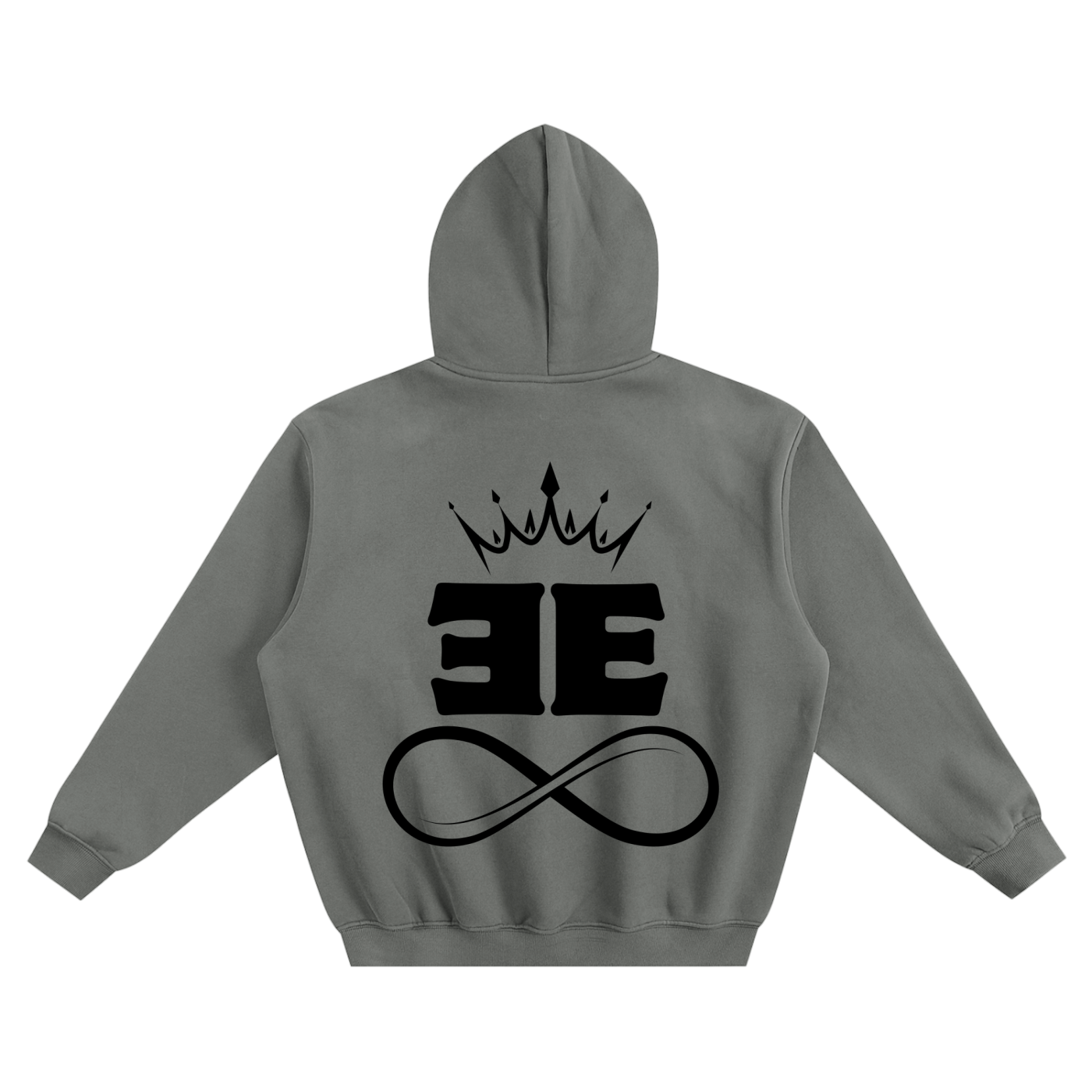 ESSNTIAL ELEMNTS Unisex 350G Fleeced Boxy Hoodie