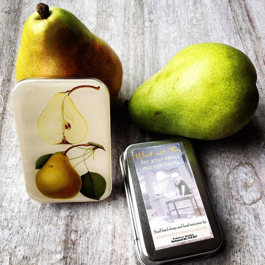 Botanical Pear Tin: Small