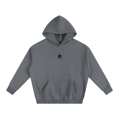 ESSNTIAL ELEMNTS Unisex 350G OS Solid Color Fleeced Hoodie