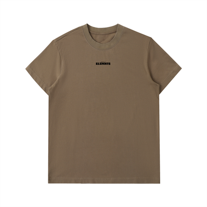 ESSNTIAL ELEMNTS Unisex 330G HW Loose Cotton Tee