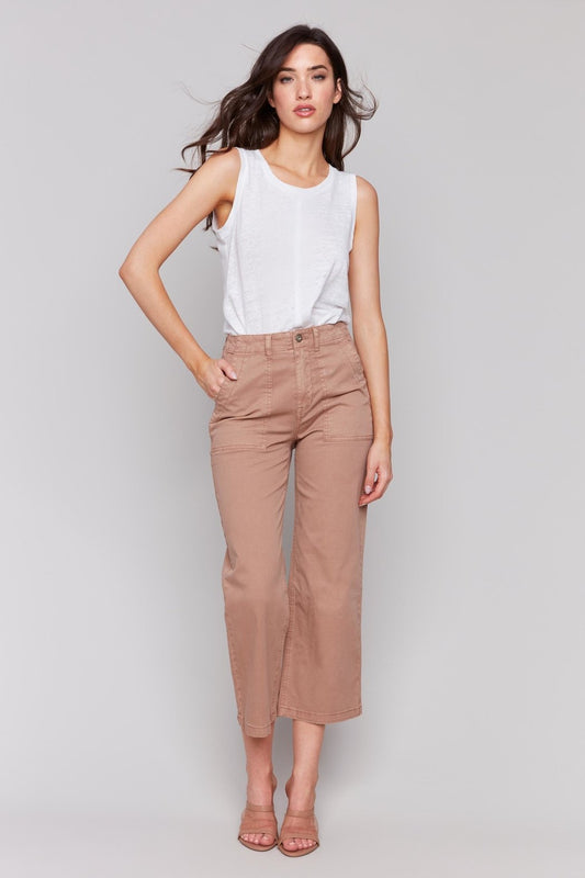 Biscuit Crop Pant