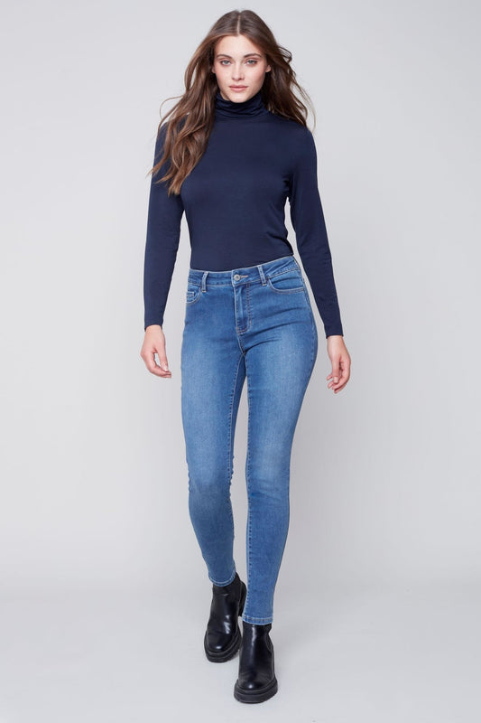 Medium Blue Skinny Jeans
