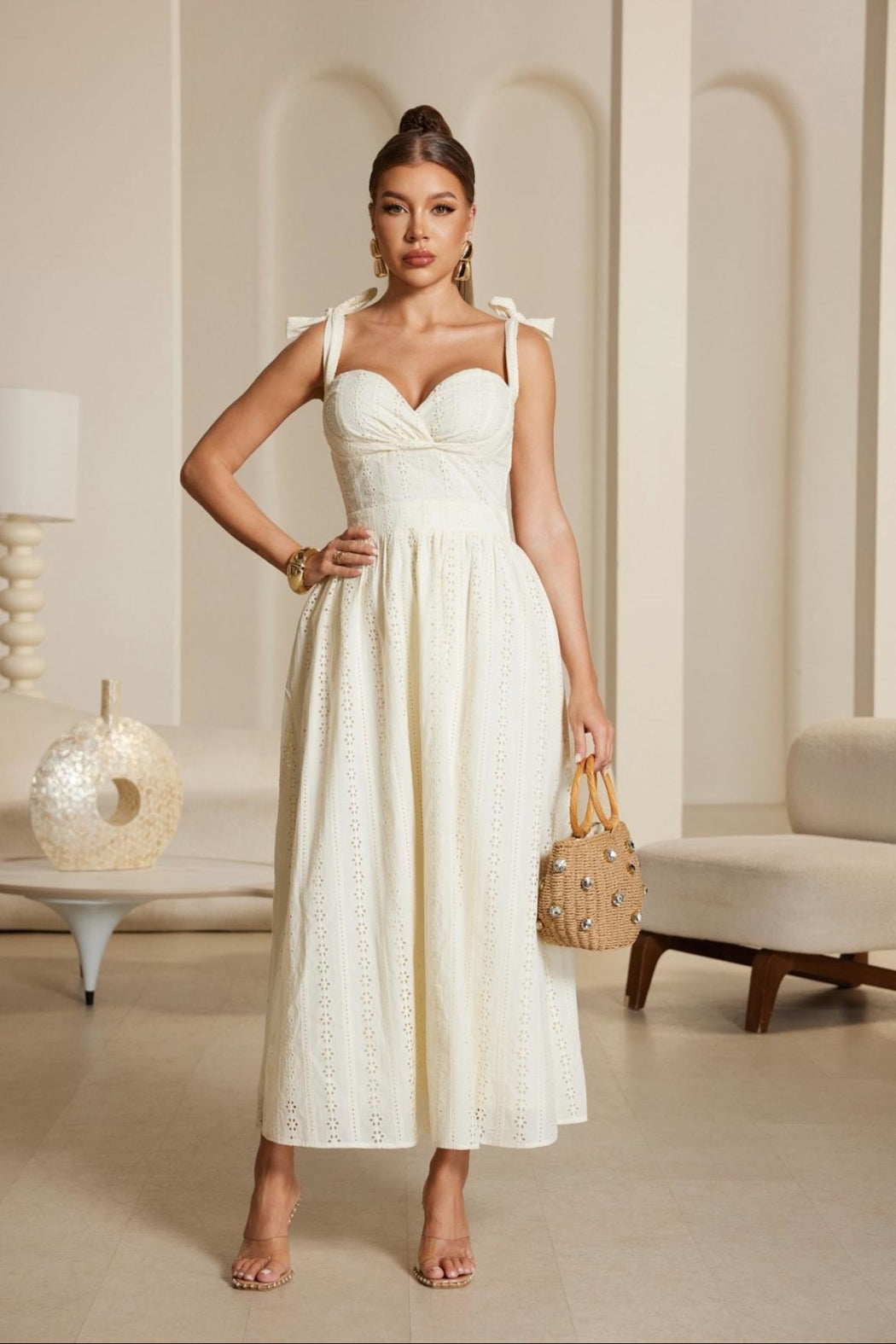 Eyelet Dress