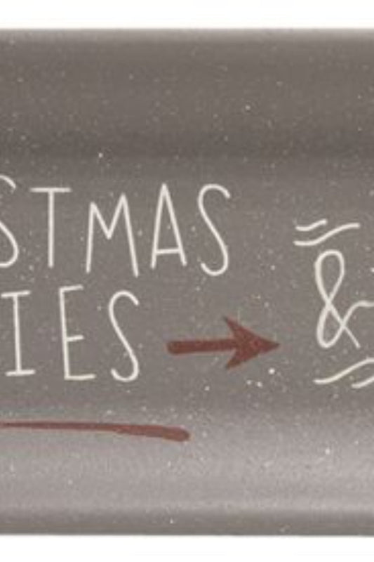 Christmas Movies & Hot Cocoa Wooden Tray