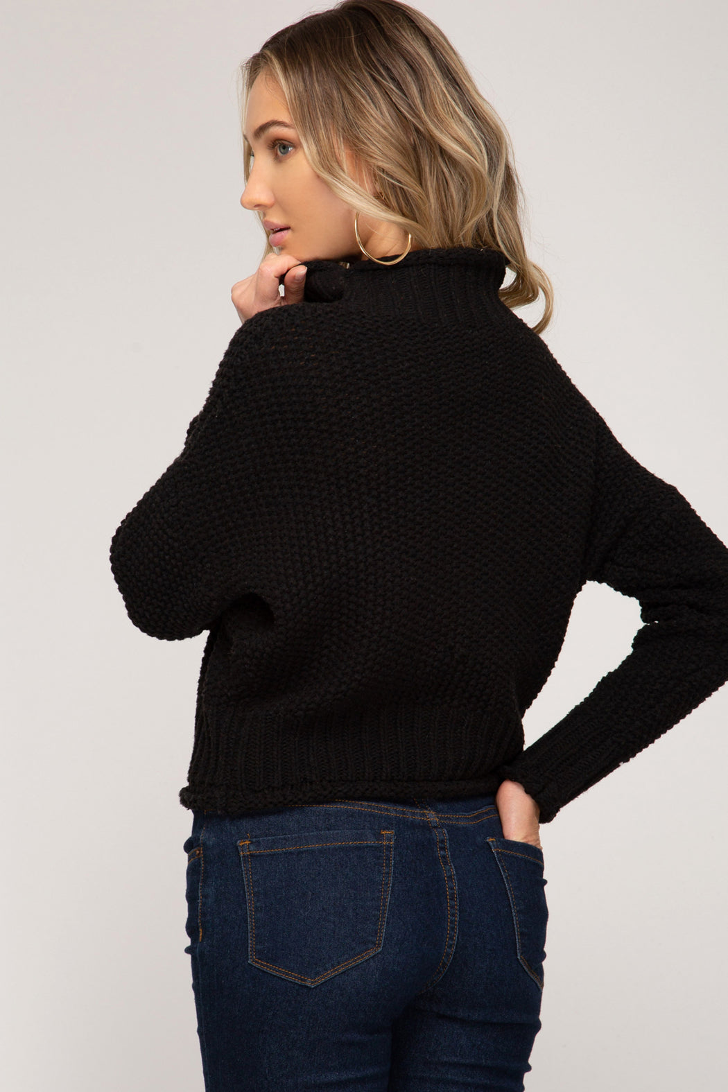 Chunky Turtleneck Sweater