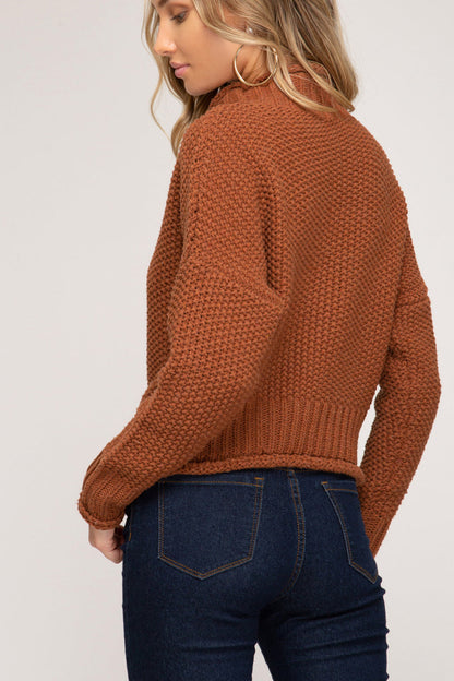 Chunky Turtleneck Sweater
