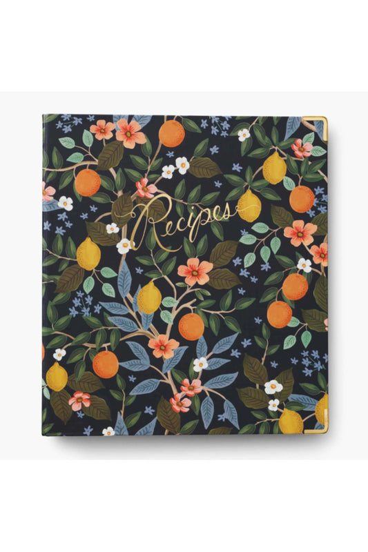 CITRUS GROVE RECIPE BINDER