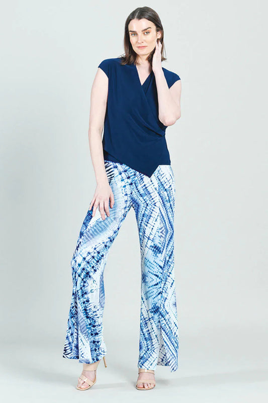 Clara Sunwoo Crossover Faux Wrap Top