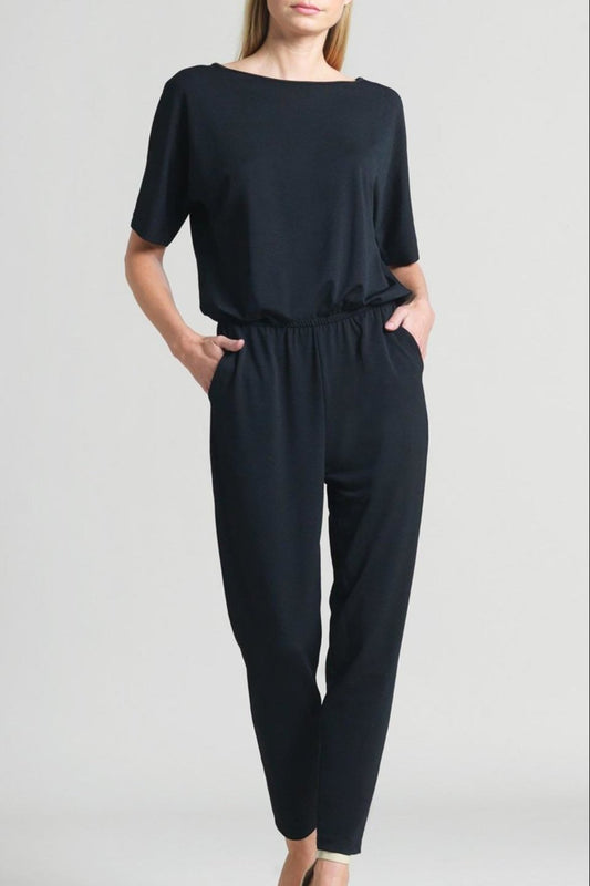 Crepe Jogger Jumpsuit