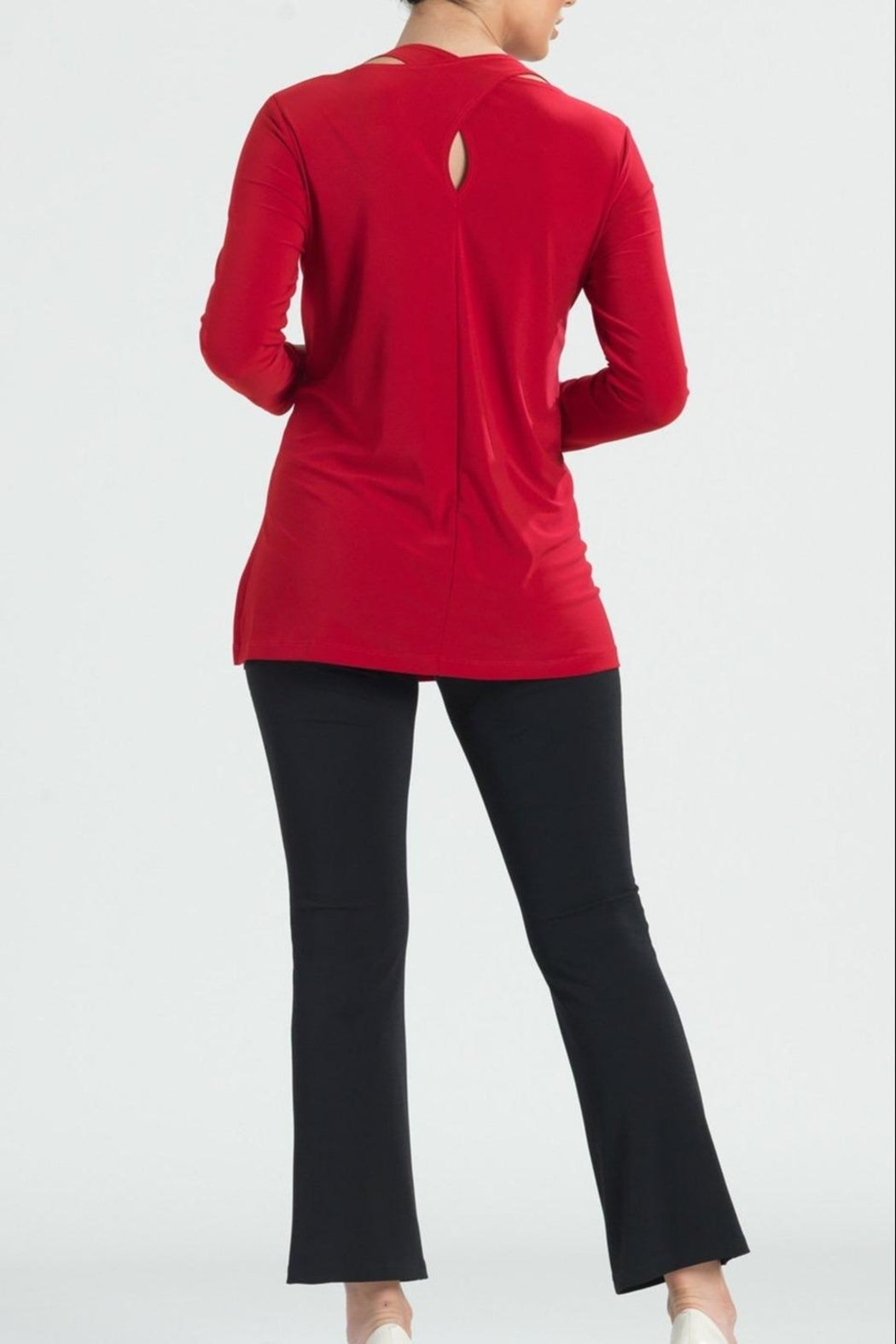 Cut-Out Back Tunic