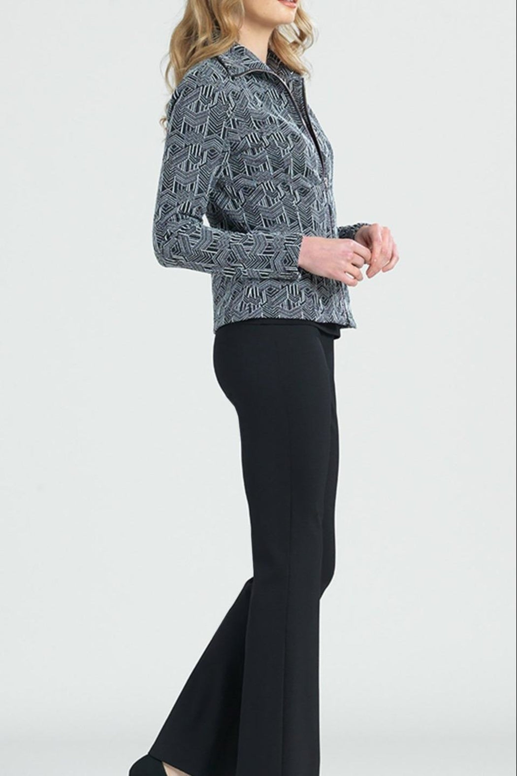 Jacquard Print Jacket