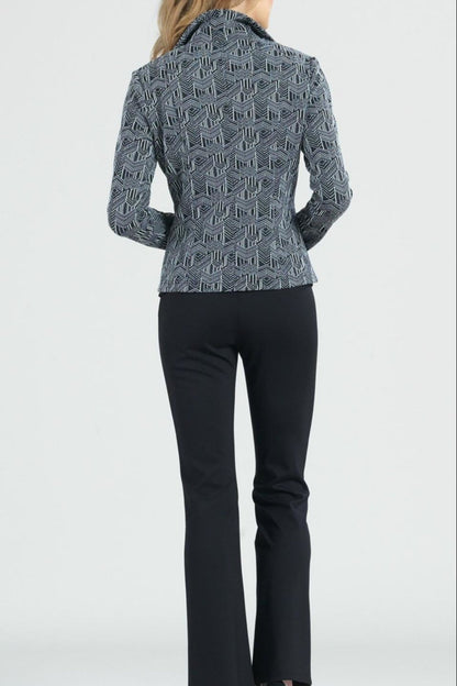 Jacquard Print Jacket
