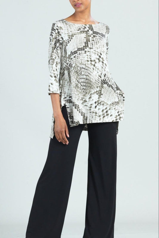 Python-Print Parachute-Hem Tunic