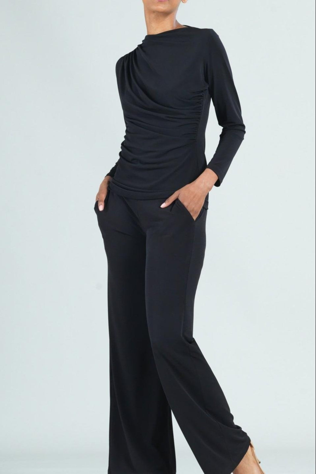 Ruched Drape Top