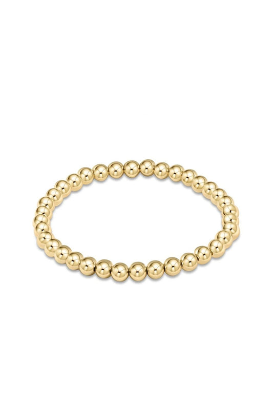 Classic Gold 5mm Bead Bracelet