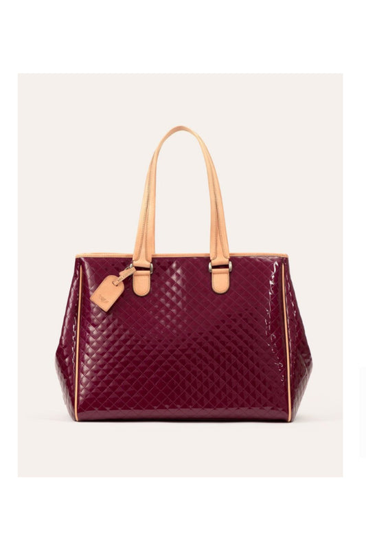 Classic Grande Tote- Candy Wine