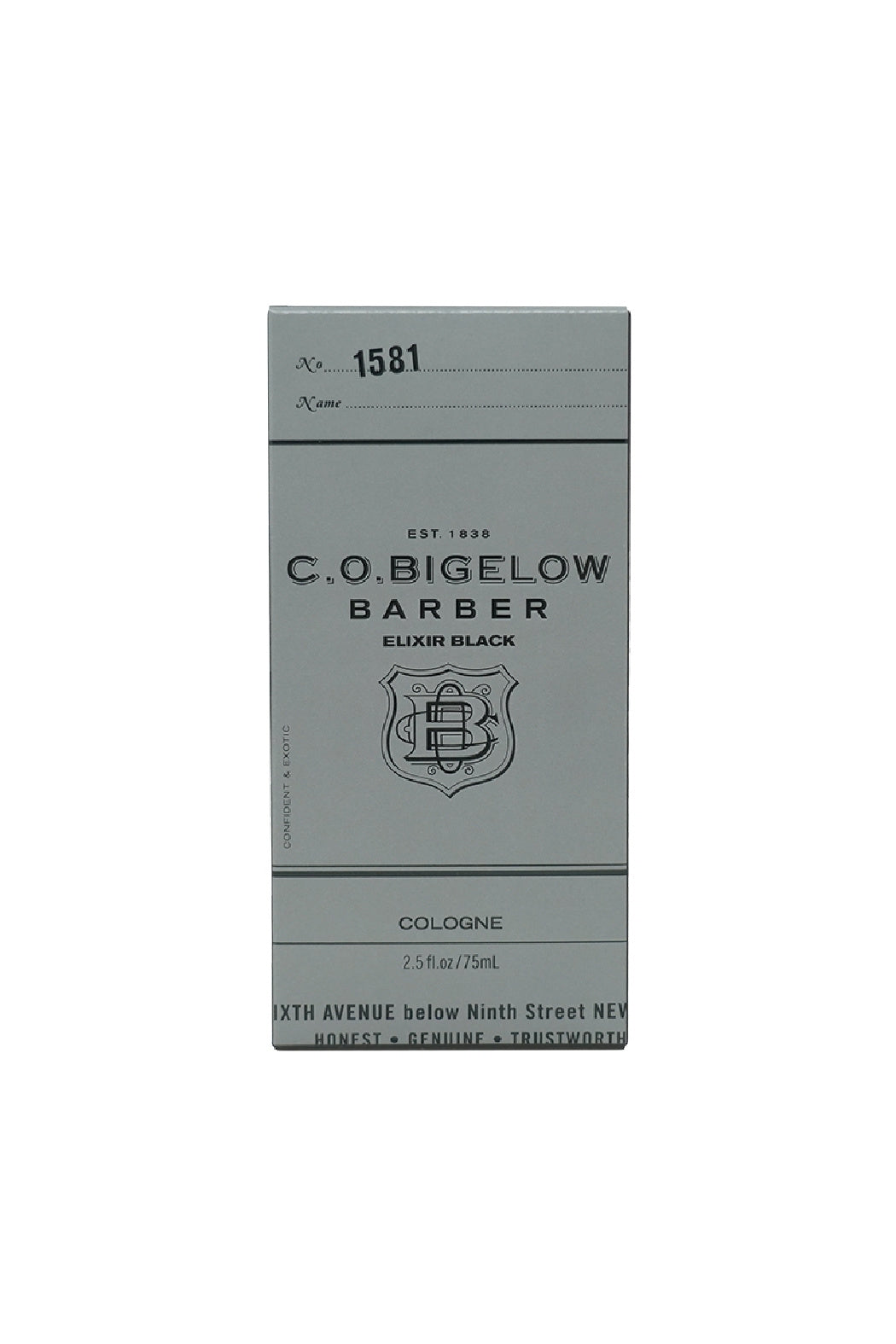 Cologne - Elixir Black - No. 1581