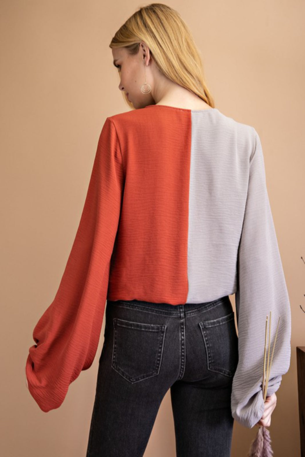 Color Block Bodysuit