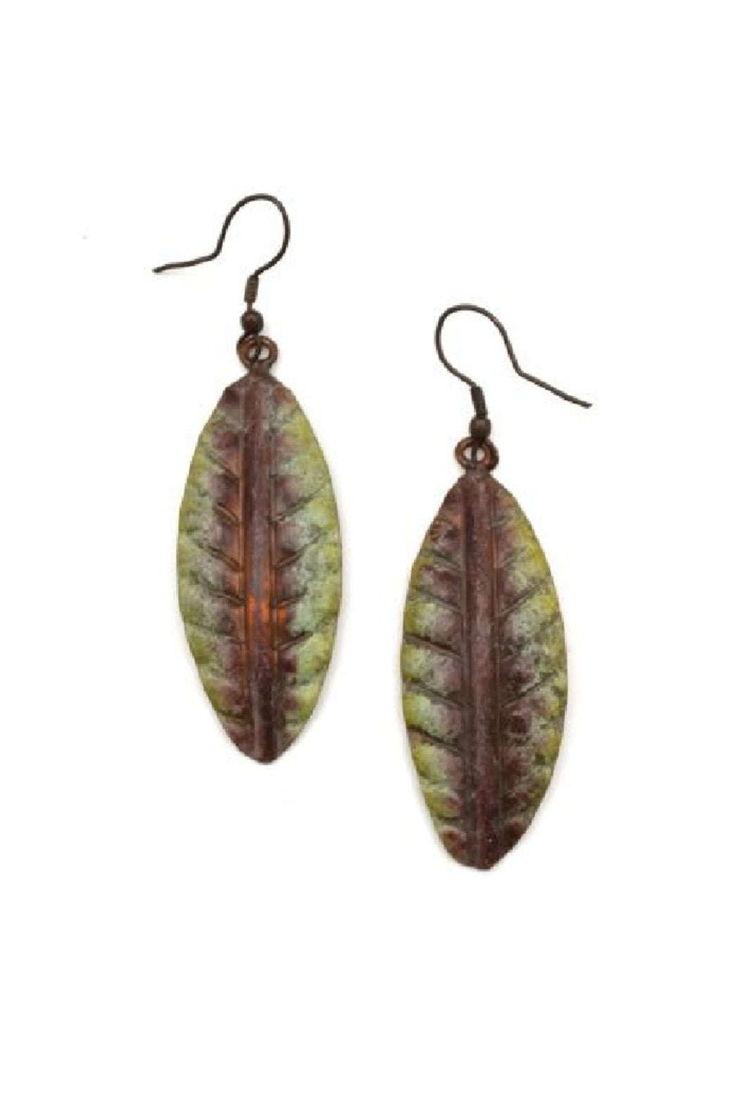 Copper Patina Earrings