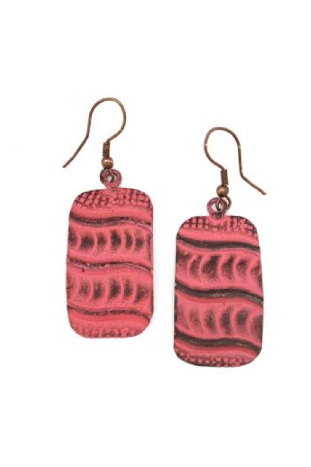 Copper Patina Earrings