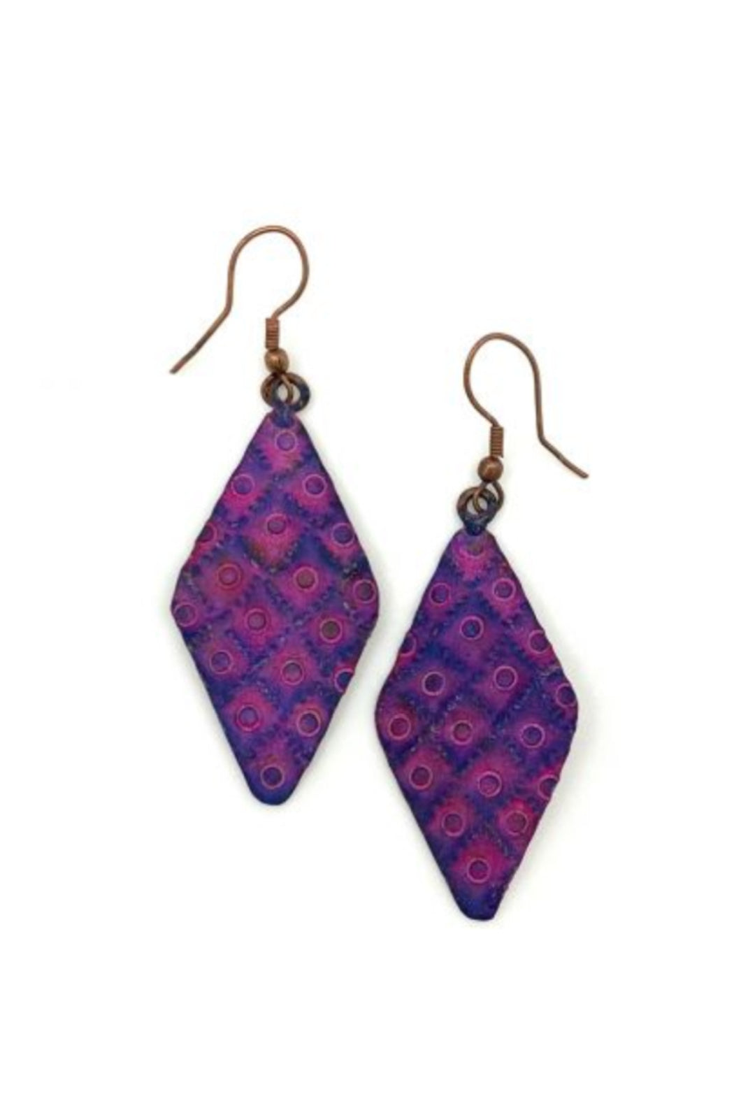 Copper Patina Earrings