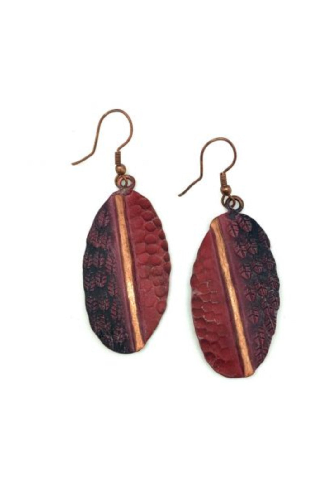 Copper Patina Earrings