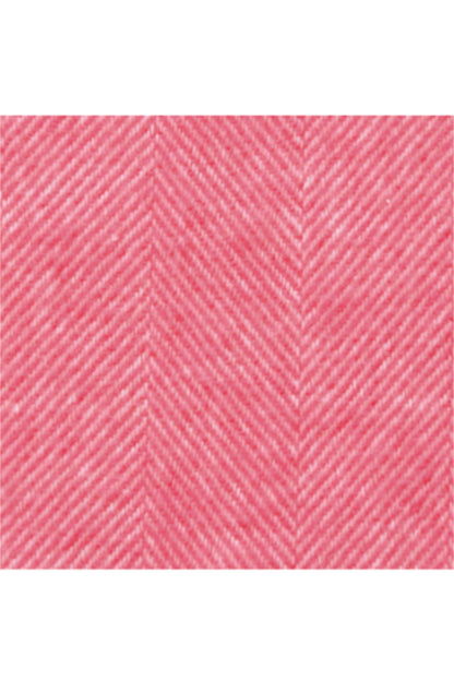 CORAL PINK ITALIAN HERRINGBONE THROW