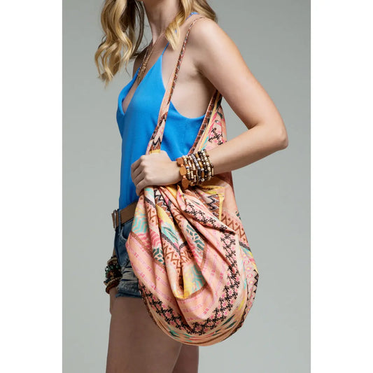 Coral Boho Bag