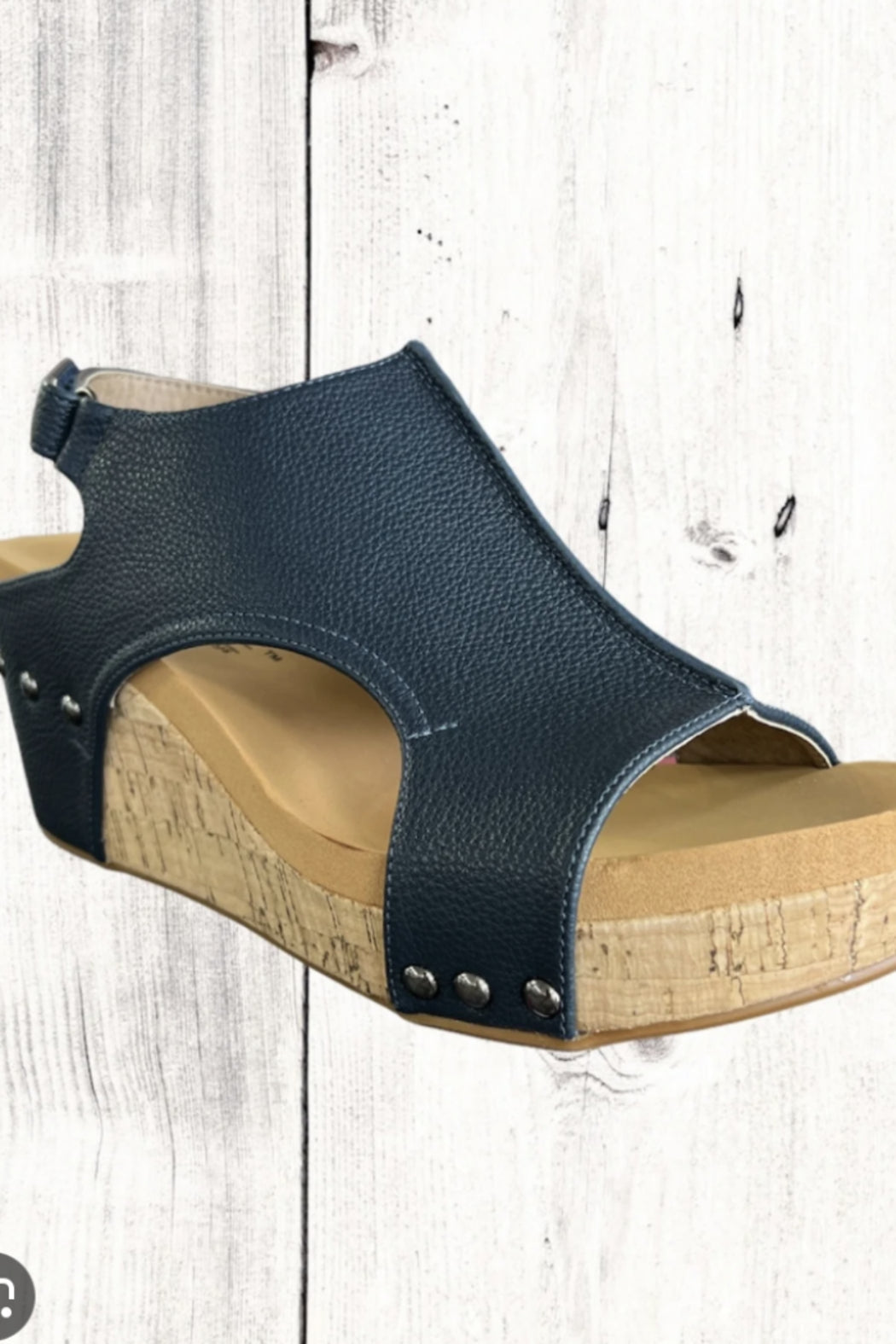 Corkys Carley Wedge - Navy