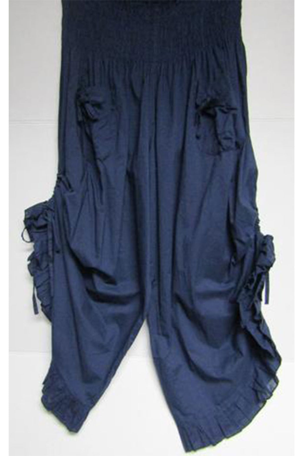 Cotton Ruffled "Pantaloon" Pant