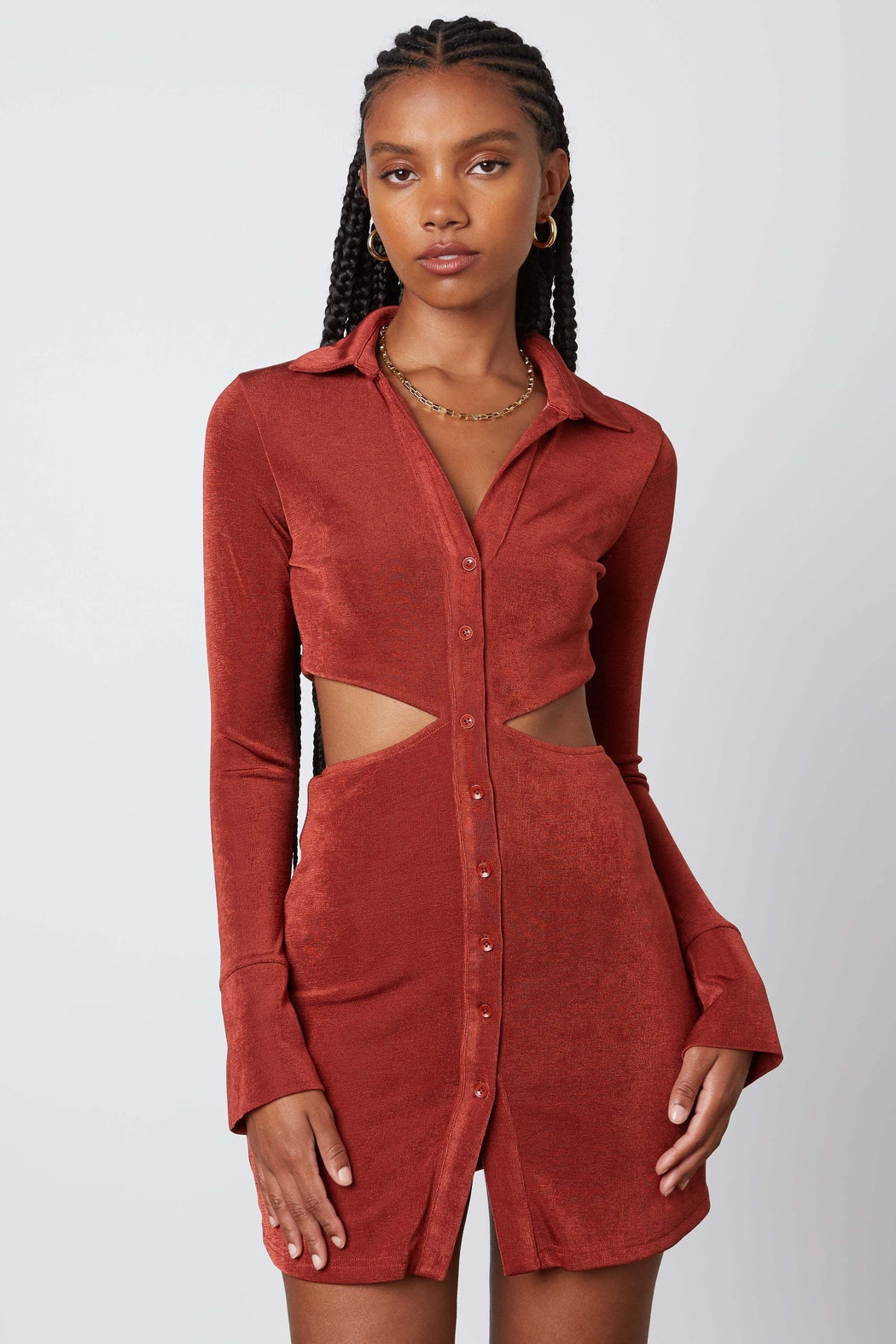 Rosewood Cutout Dress
