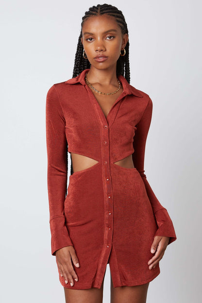 Rosewood Cutout Dress