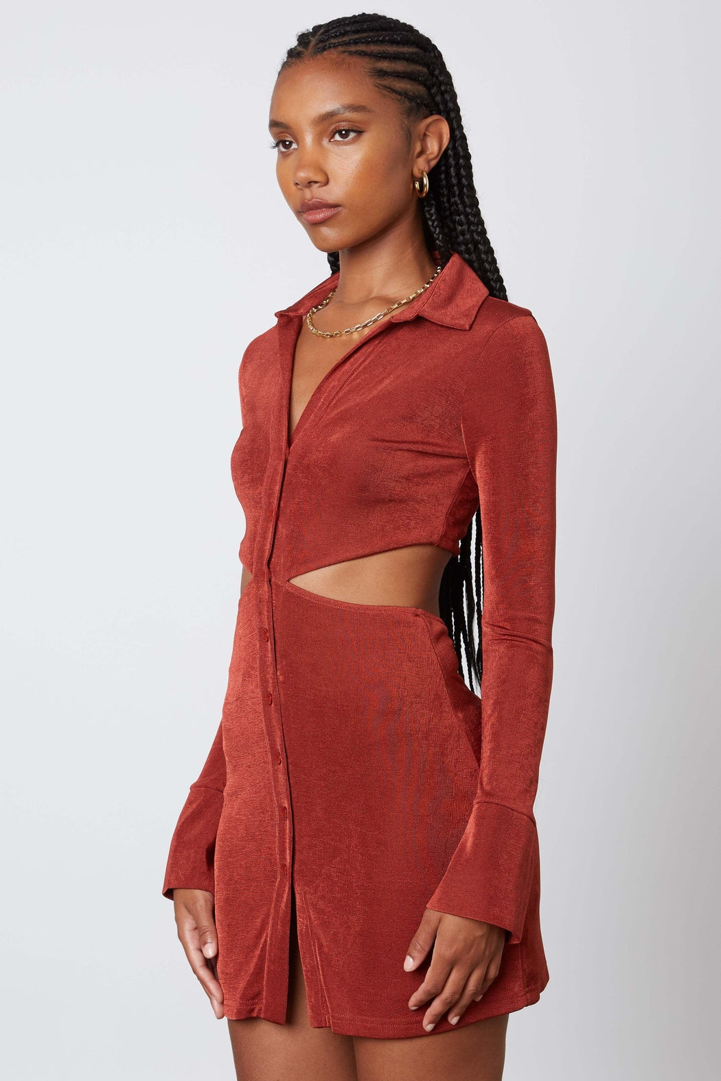 Rosewood Cutout Dress