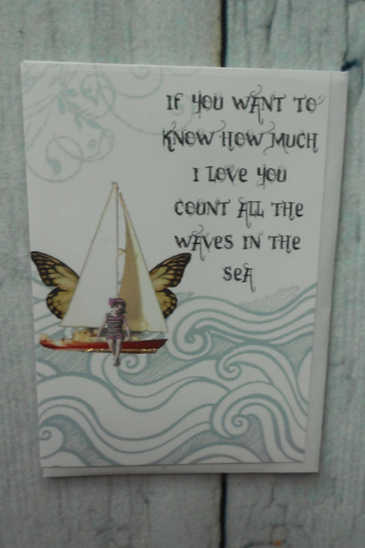 Count the waves card