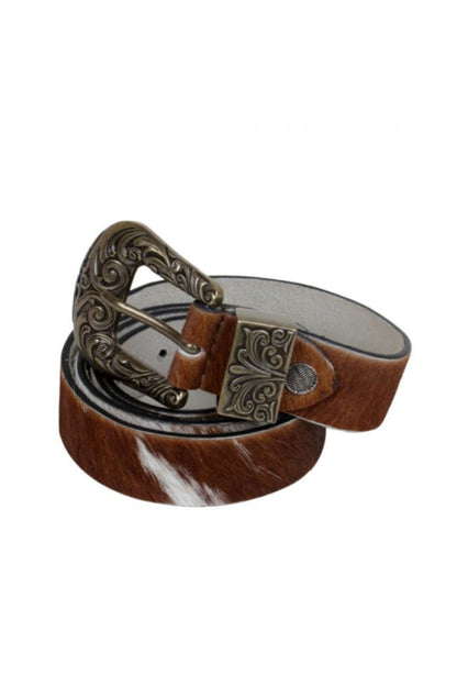 Hair-on Hide Belts
