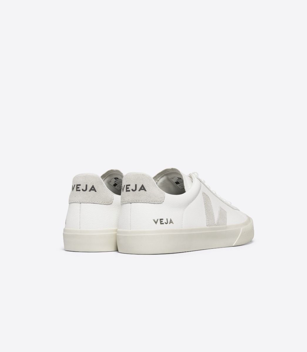 Veja Campo Leather White Natural Unisex Sneakers