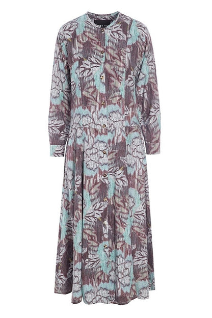 Cracked Peonies Dress