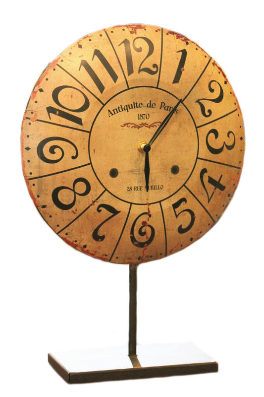 Metal Table Clock