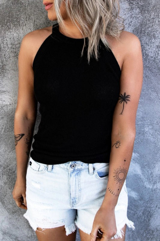 Crew Neck Tank Top