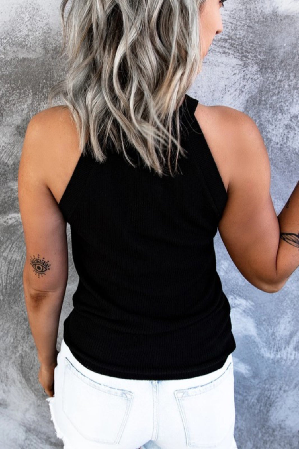 Crew Neck Tank Top