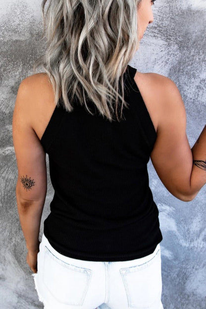 Crew Neck Tank Top