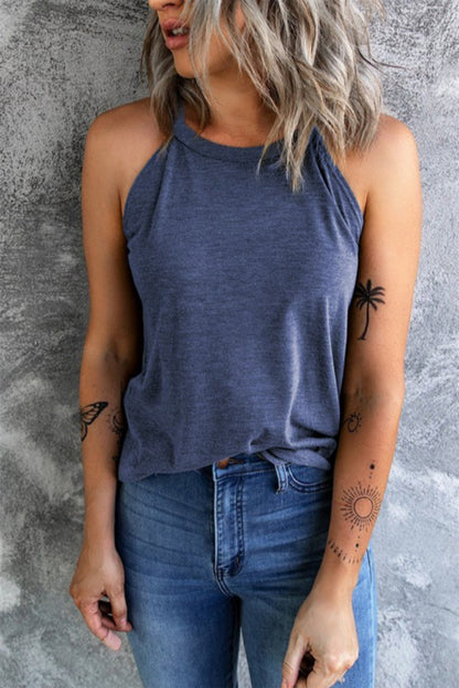 Crew Neck Tank Top