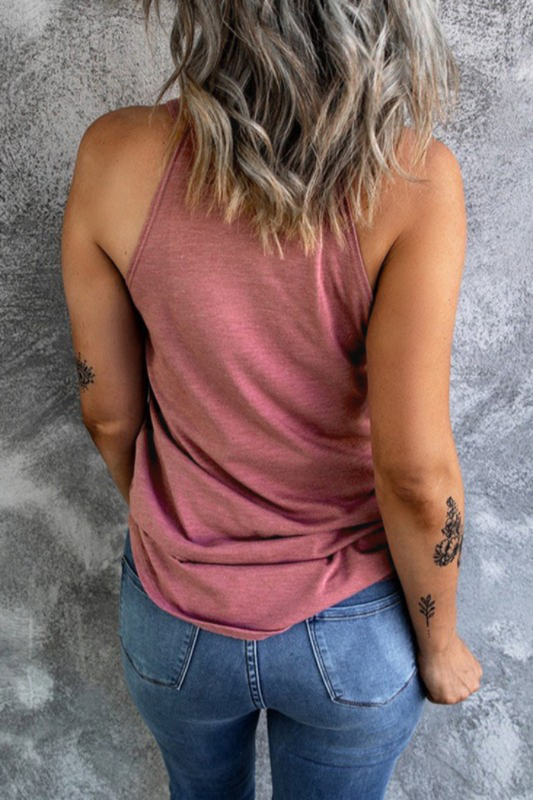 Crew Neck Tank Top