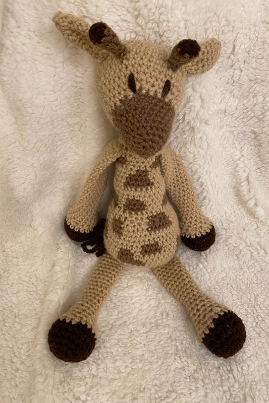 Crochet Girfaffe Stuffed Animal