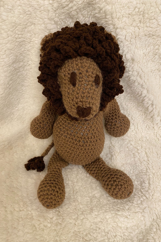 Crochet Lion Stuffed Animal