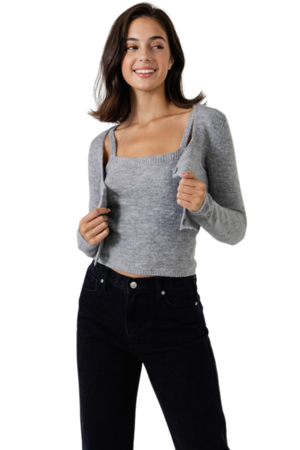 Cropped Cardigan